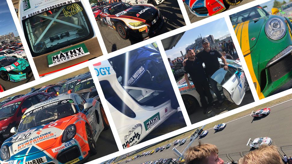 [Translate to English:] MATHY Motorsport VLN Langstreckenmeisterschaft auf dem Nürburgring