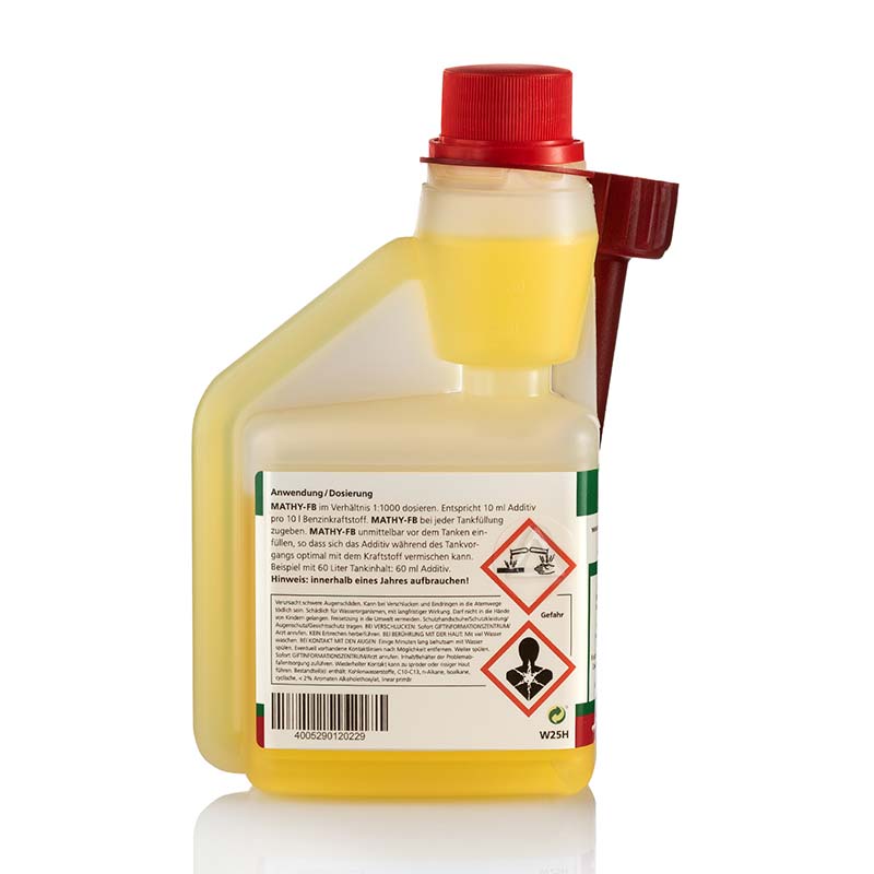 MATHY-FB Benzin-Kraftstoffadditiv 250 ml, Benzin Additiv