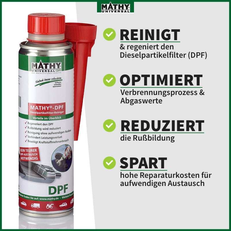 MATHY-DPF Diesel Particulate Filter Cleaner